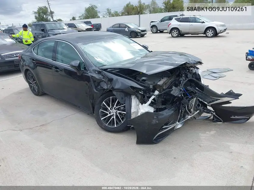 LEXUS ES 2018, VIN 58ABK1GG9JU109261