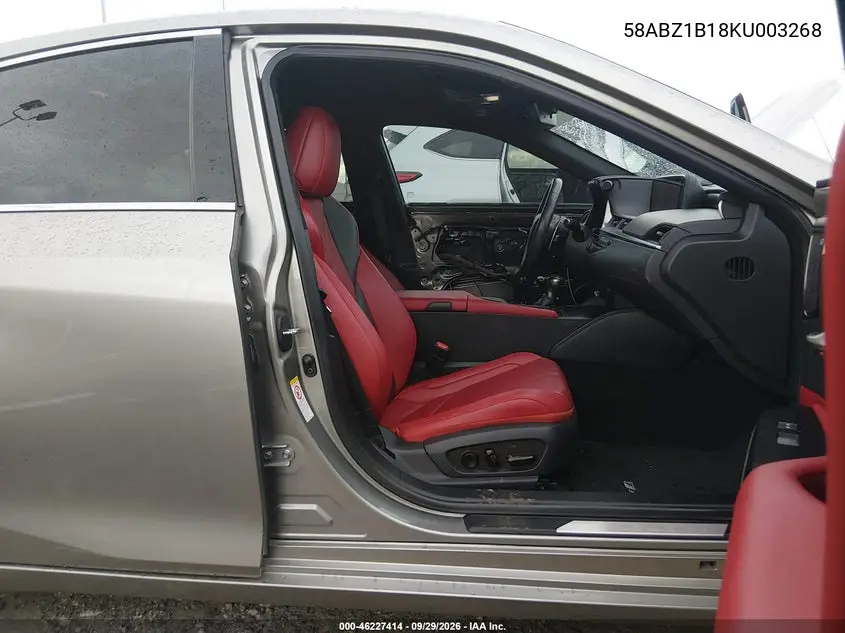 2019 LEXUS ES VIN 58ABZ1B18KU003268 — фото 5