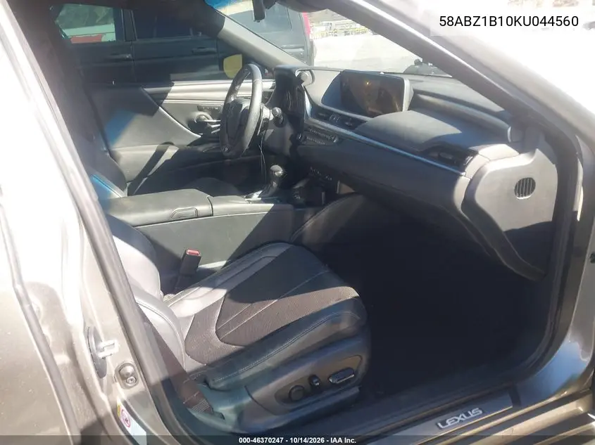 2019 LEXUS ES VIN 58ABZ1B10KU044560 — фото 5
