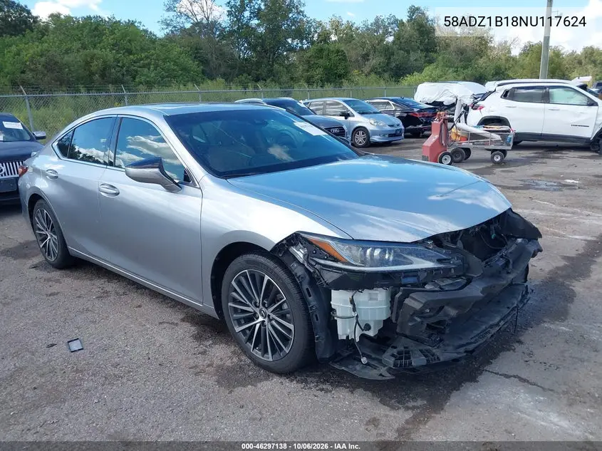 LEXUS ES 2022, VIN 58ADZ1B18NU117624