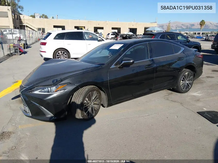 2023 LEXUS ES VIN 58ADA1C19PU031358 — фото 2