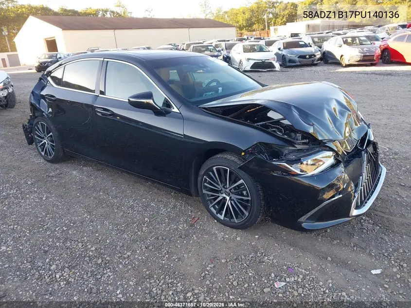 LEXUS ES 2023, VIN 58ADZ1B17PU140136
