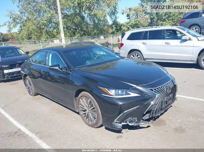 LEXUS ES 2025, VIN 58ADZ1B14SU192106