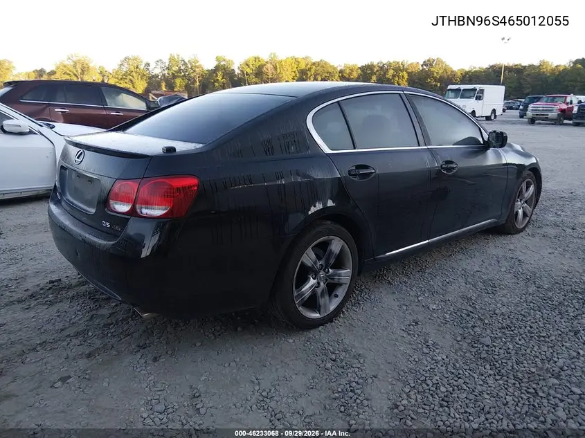 2006 LEXUS GS VIN JTHBN96S465012055 — фото 4
