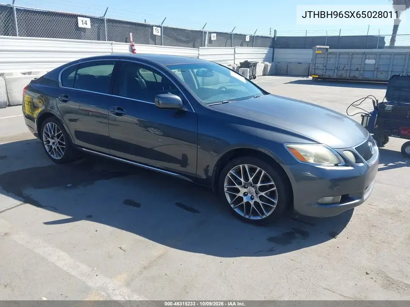 LEXUS GS 2006, VIN JTHBH96SX65028011