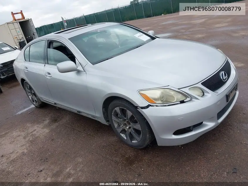LEXUS GS 2007, VIN JTHCE96S070008779