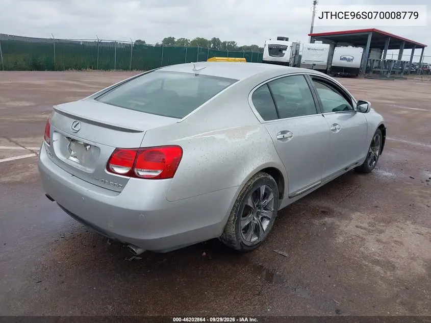 2007 LEXUS GS VIN JTHCE96S070008779 — фото 4