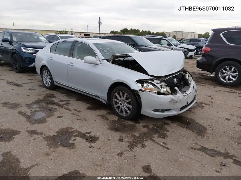 LEXUS GS 2007, VIN JTHBE96S070011032