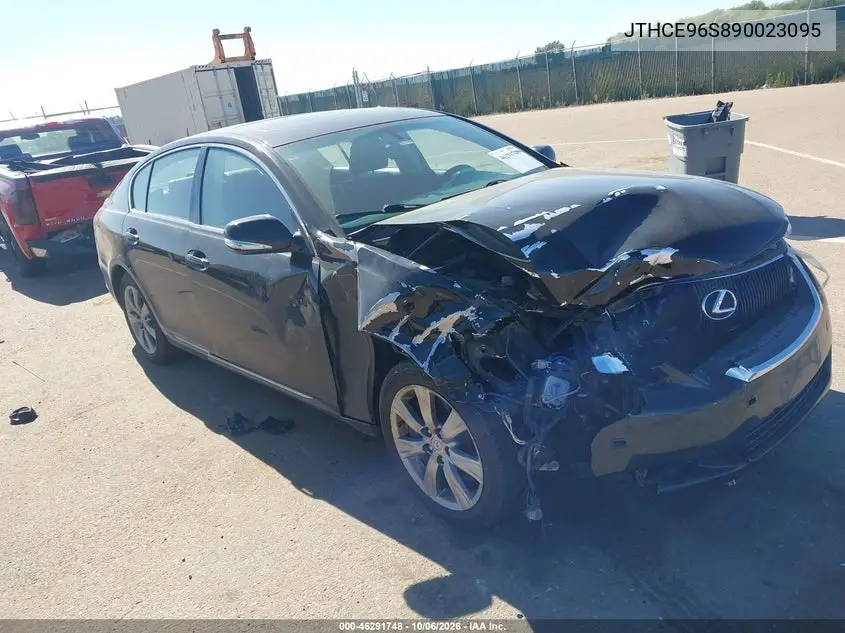 LEXUS GS 2009, VIN JTHCE96S890023095