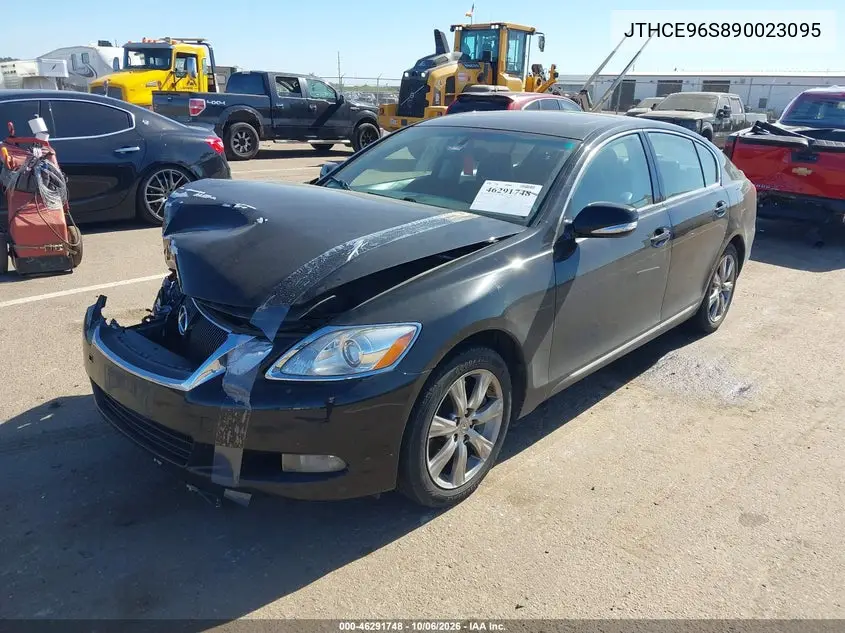 2009 LEXUS GS VIN JTHCE96S890023095 — фото 2