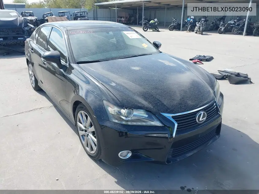 LEXUS GS 2013, VIN JTHBE1BLXD5023090