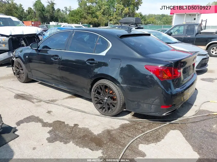 2013 LEXUS GS VIN JTHCE1BL1D5010927 — фото 3