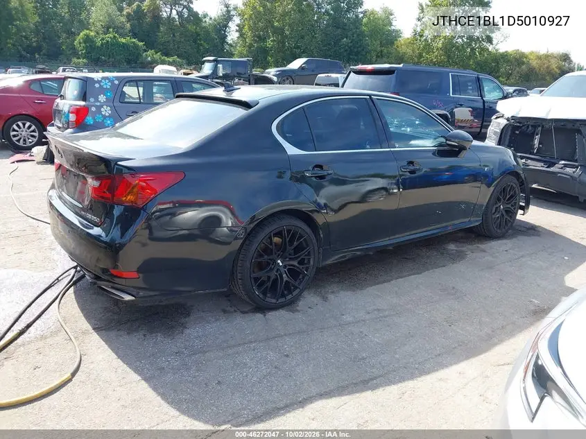 2013 LEXUS GS VIN JTHCE1BL1D5010927 — фото 4