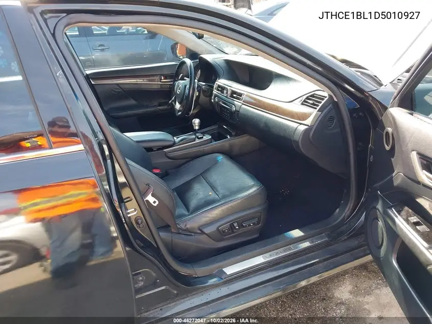 2013 LEXUS GS VIN JTHCE1BL1D5010927 — фото 5