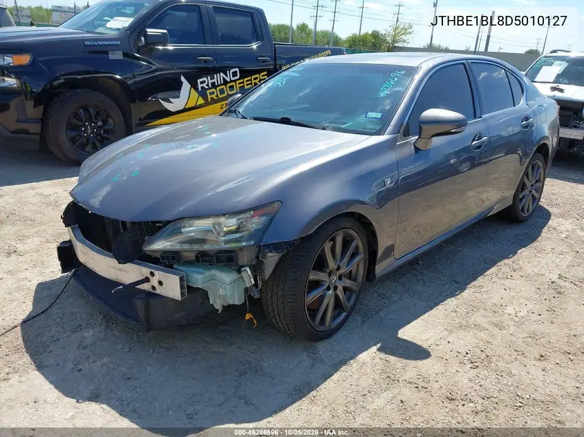 2013 LEXUS GS VIN JTHBE1BL8D5010127 — фото 2