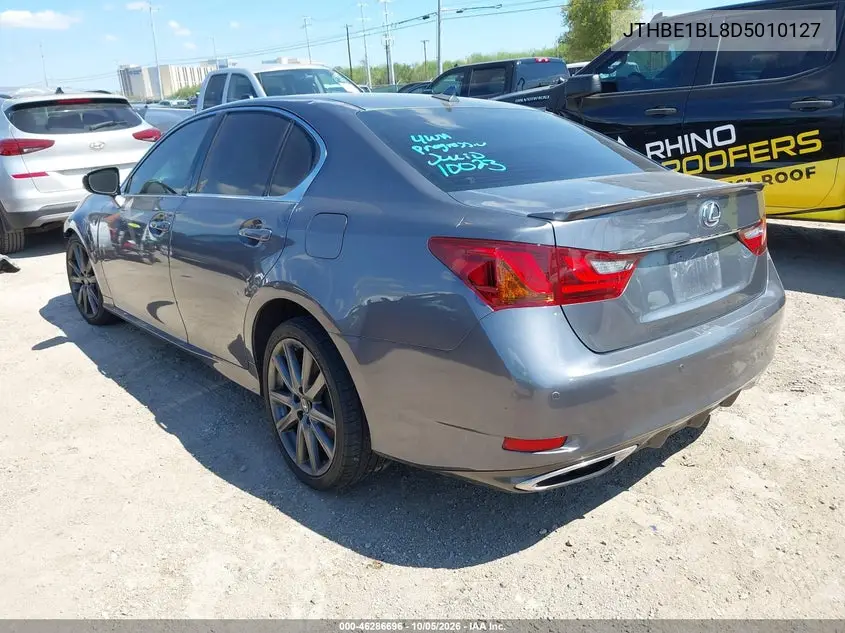 2013 LEXUS GS VIN JTHBE1BL8D5010127 — фото 3