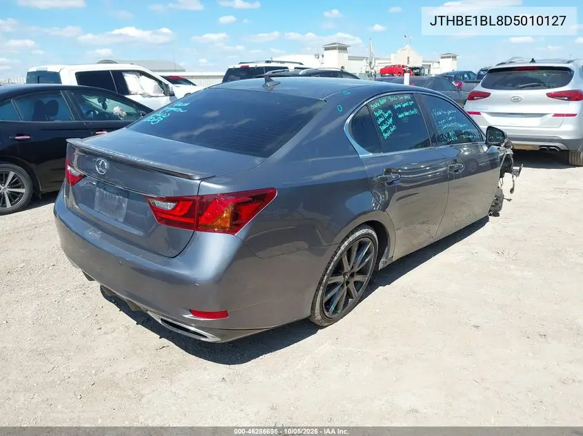2013 LEXUS GS VIN JTHBE1BL8D5010127 — фото 4
