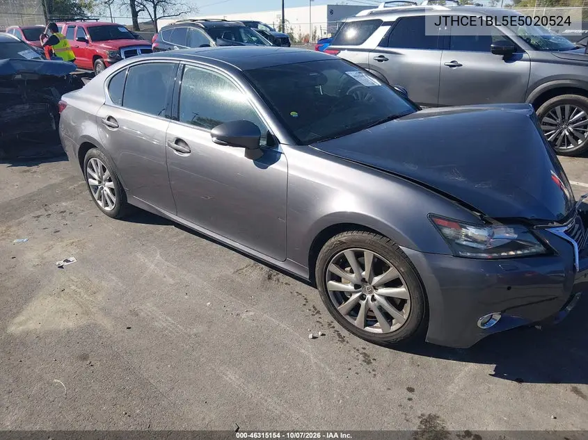LEXUS GS 2014, VIN JTHCE1BL5E5020524