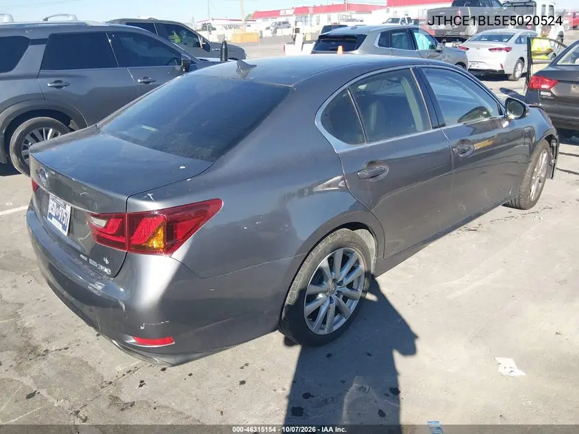 2014 LEXUS GS VIN JTHCE1BL5E5020524 — фото 4