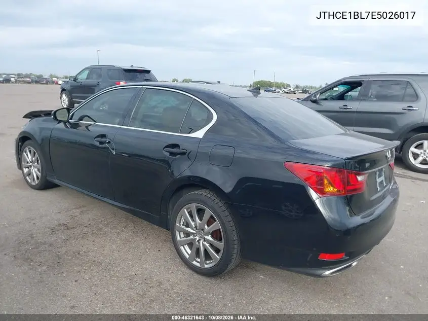 2014 LEXUS GS VIN JTHCE1BL7E5026017 — фото 3