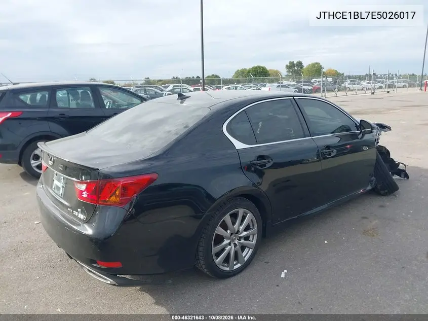 2014 LEXUS GS VIN JTHCE1BL7E5026017 — фото 4