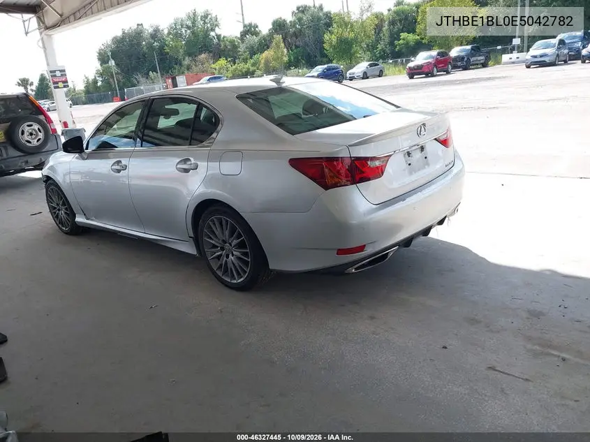 2014 LEXUS GS VIN JTHBE1BL0E5042782 — фото 3