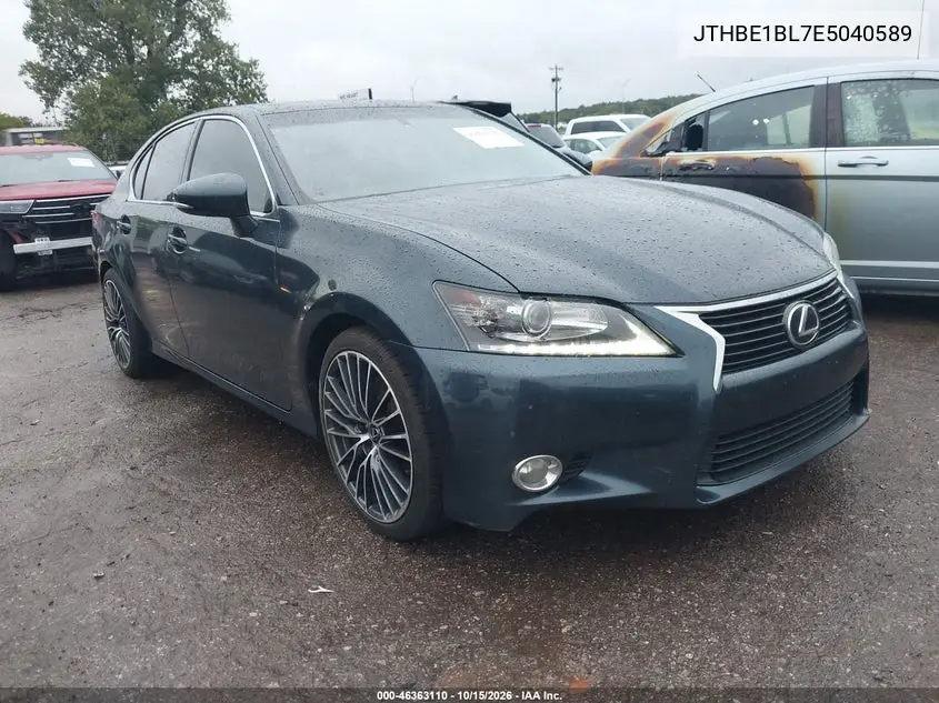 LEXUS GS 2014, VIN JTHBE1BL7E5040589