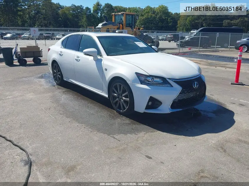 LEXUS GS 2014, VIN JTHBE1BL0E5035184