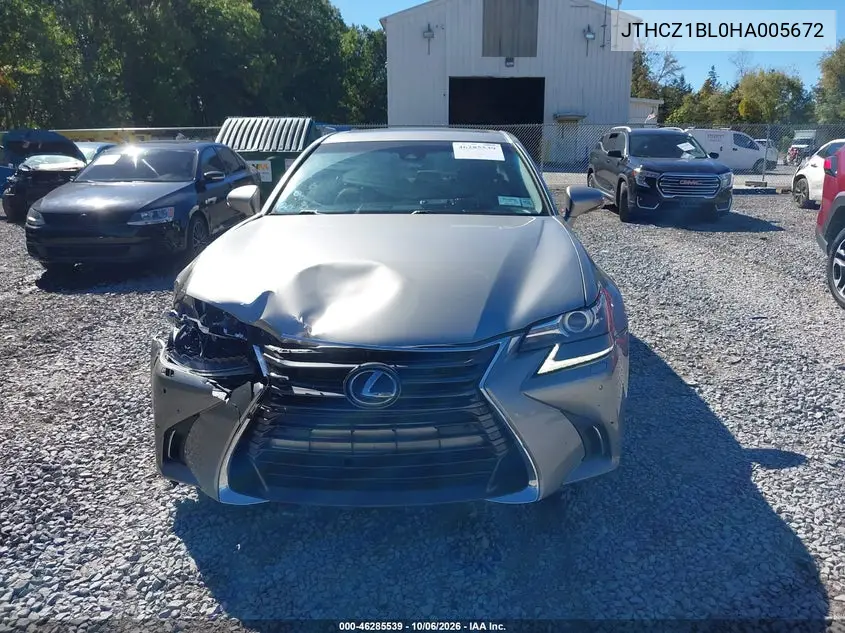 2017 LEXUS GS VIN JTHCZ1BL0HA005672 — фото 12