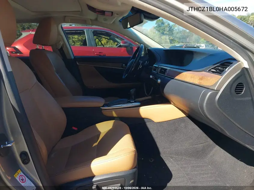 2017 LEXUS GS VIN JTHCZ1BL0HA005672 — фото 5