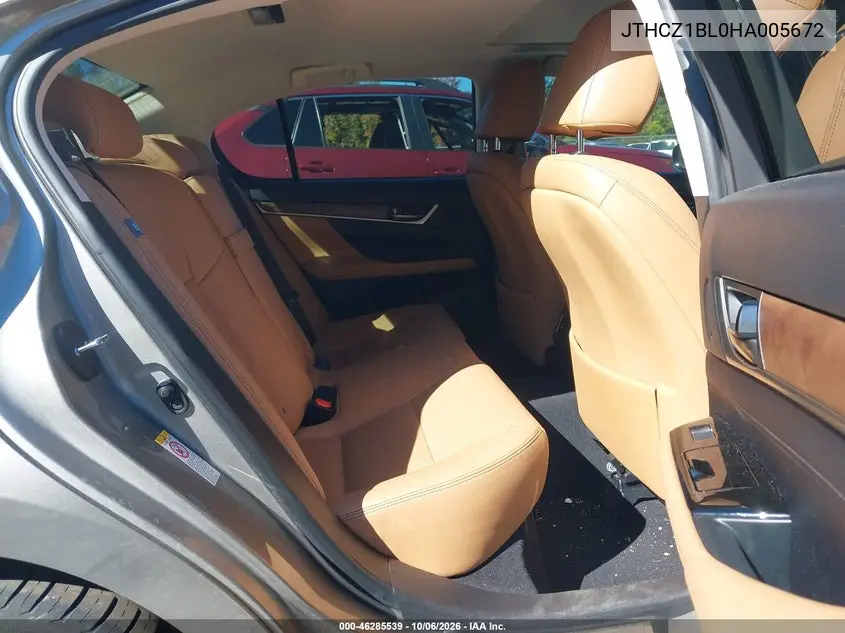 2017 LEXUS GS VIN JTHCZ1BL0HA005672 — фото 8