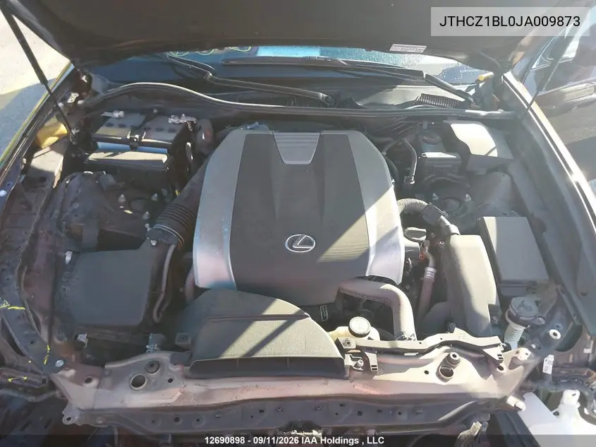 2018 LEXUS GS VIN JTHCZ1BL0JA009873 — фото 10