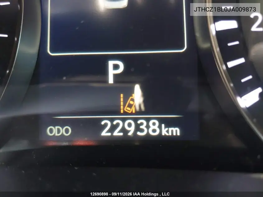2018 LEXUS GS VIN JTHCZ1BL0JA009873 — фото 16
