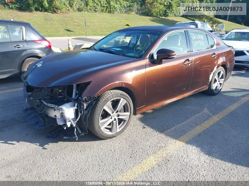2018 LEXUS GS VIN JTHCZ1BL0JA009873 — фото 2