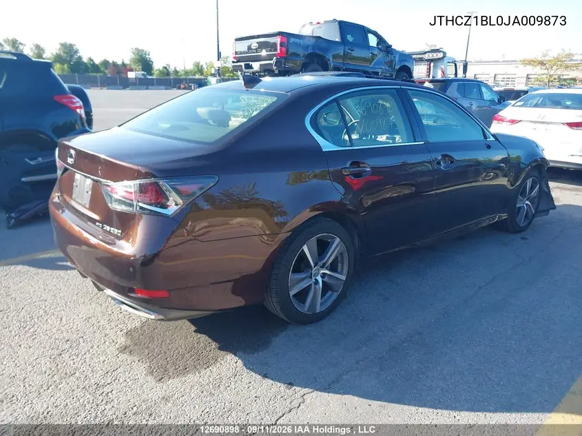 2018 LEXUS GS VIN JTHCZ1BL0JA009873 — фото 4