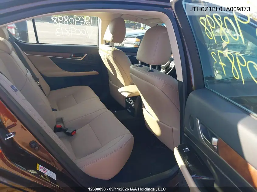 2018 LEXUS GS VIN JTHCZ1BL0JA009873 — фото 8