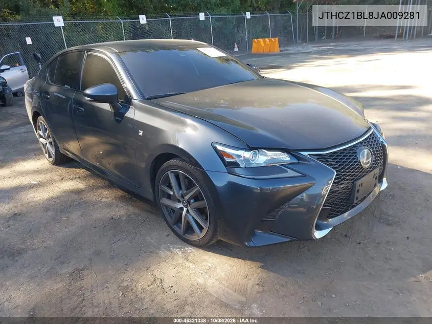 LEXUS GS 2018, VIN JTHCZ1BL8JA009281