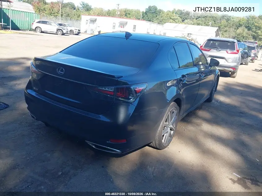 2018 LEXUS GS VIN JTHCZ1BL8JA009281 — фото 4