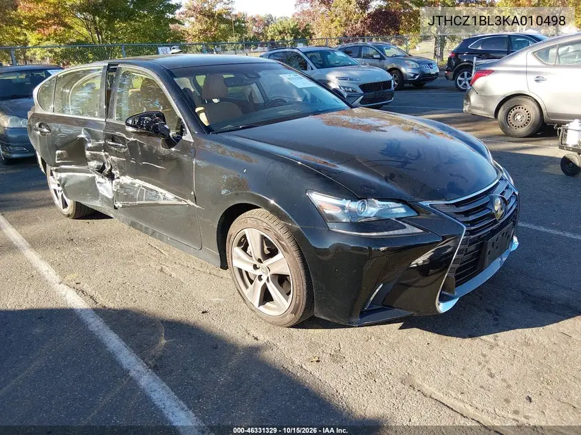LEXUS GS 2019, VIN JTHCZ1BL3KA010498