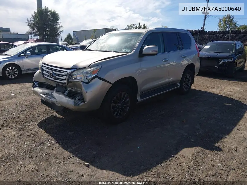 2010 LEXUS GX VIN JTJBM7FX7A5000640 — фото 2
