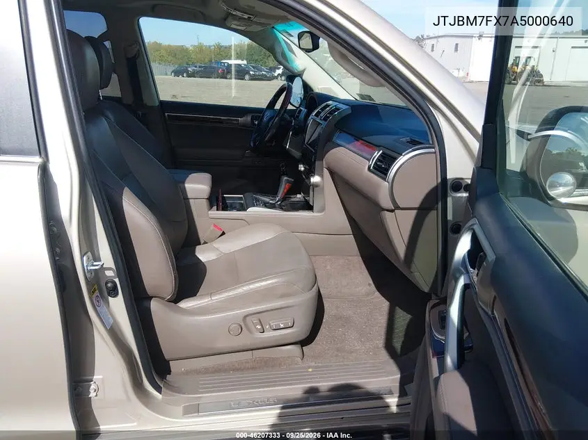 2010 LEXUS GX VIN JTJBM7FX7A5000640 — фото 5