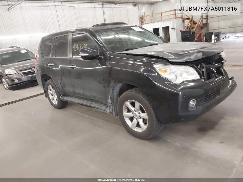 LEXUS GX 2010, VIN JTJBM7FX7A5011816