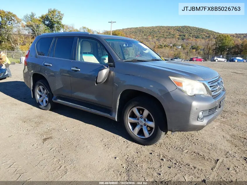 LEXUS GX 2011, VIN JTJBM7FX8B5026763