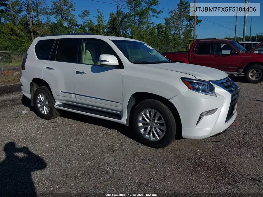 LEXUS GX 2015, VIN JTJBM7FX5F5104406