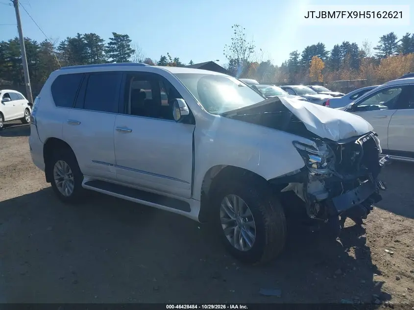 LEXUS GX 2017, VIN JTJBM7FX9H5162621