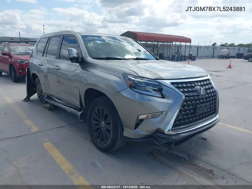 LEXUS GX 2020, VIN JTJGM7BX7L5243881
