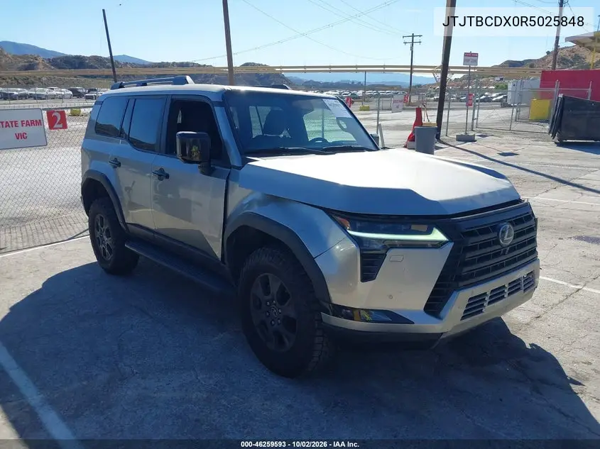 2024 LEXUS GX VIN JTJTBCDX0R5025848 — фото 2