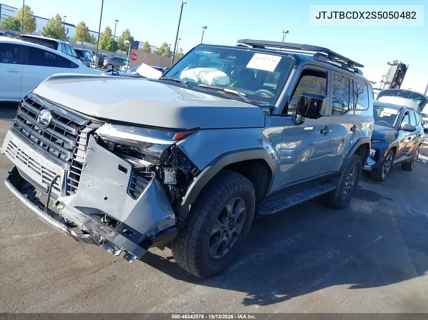 2025 LEXUS GX VIN JTJTBCDX2S5050482 — фото 2