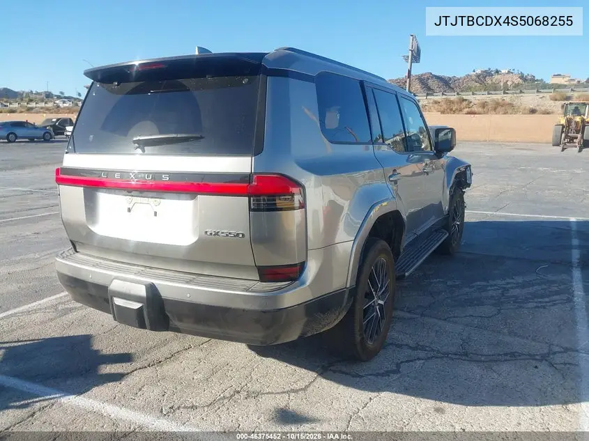 2025 LEXUS GX VIN JTJTBCDX4S5068255 — фото 4