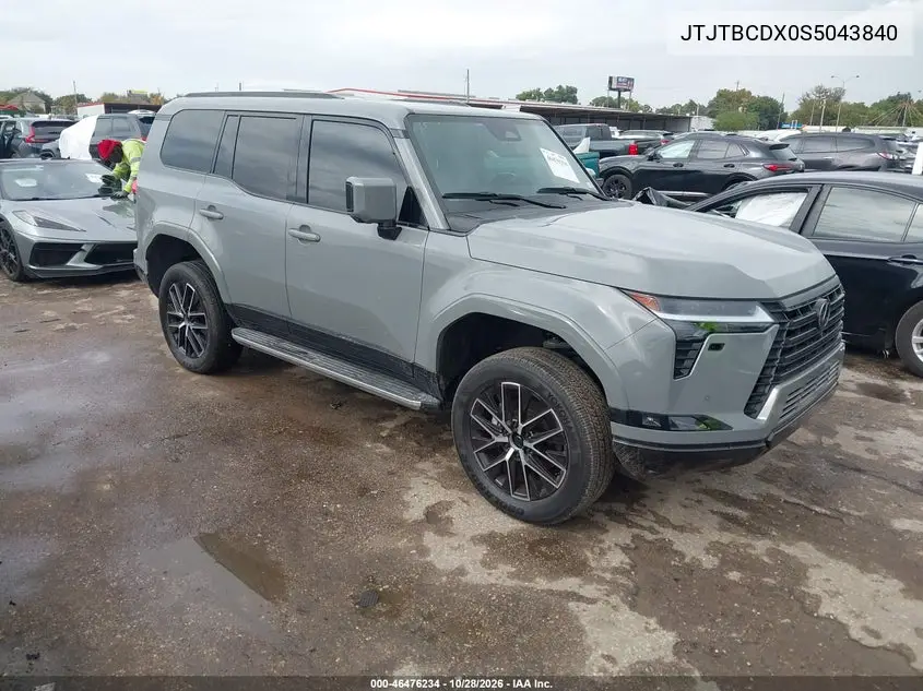 LEXUS GX 2025, VIN JTJTBCDX0S5043840